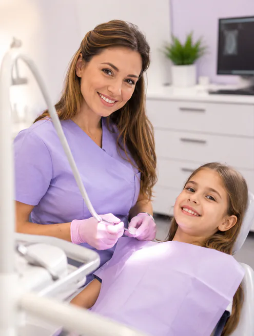 Dental hygiene visit at SmilePro Dental